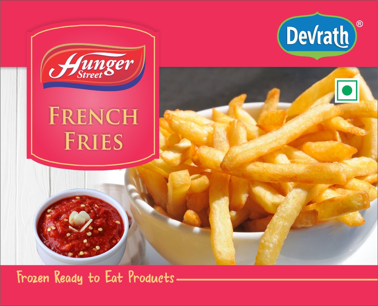 DEVRATH Frozen French Fries 1 KG