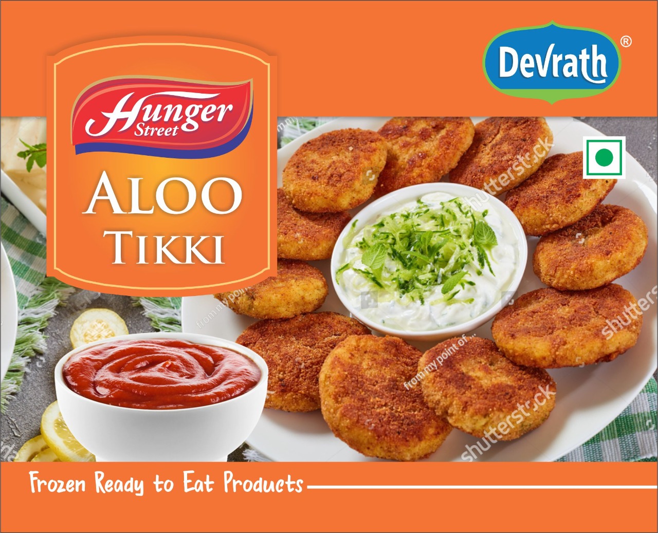 DEVRATH FROZEN Aloo Tikki